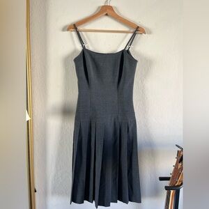 bebe Charcoal Midi Dress